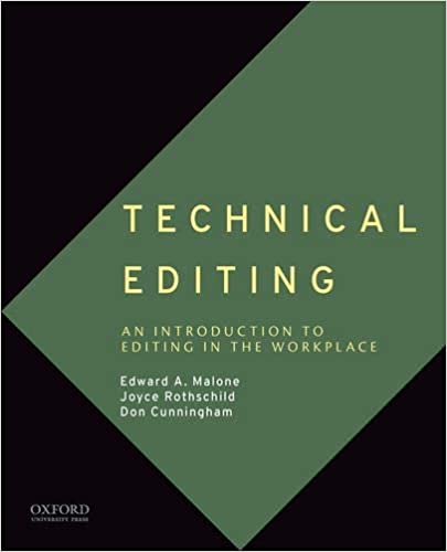 Technical Editing:  An Introduction to Editing in the Workplace [2020] - Epub + Converted Pdf